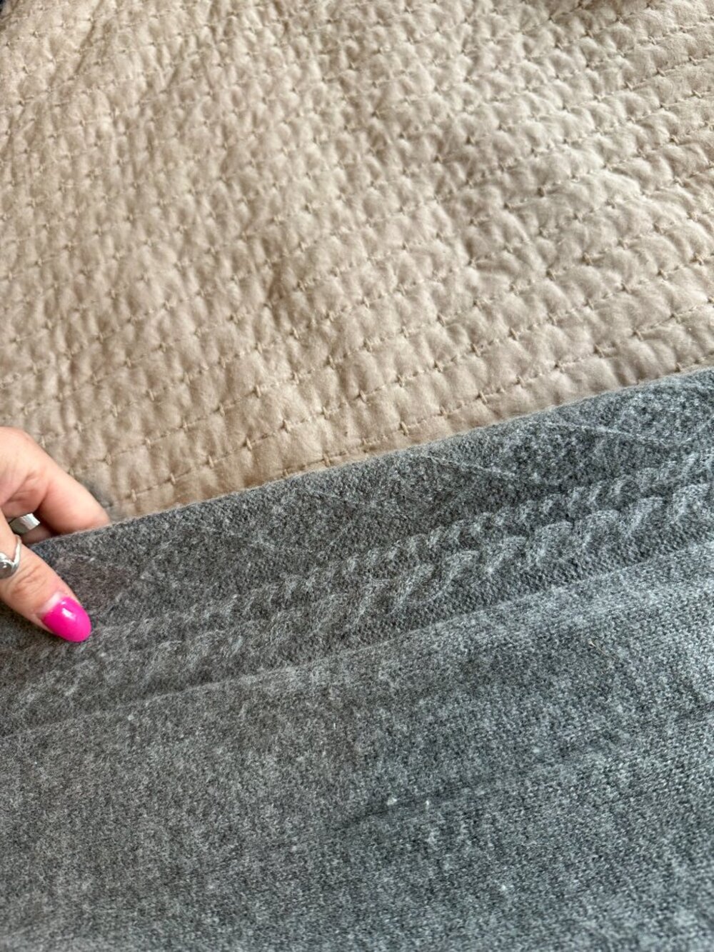 Cashmere Knit Sweat Set - Picture 4 of 7